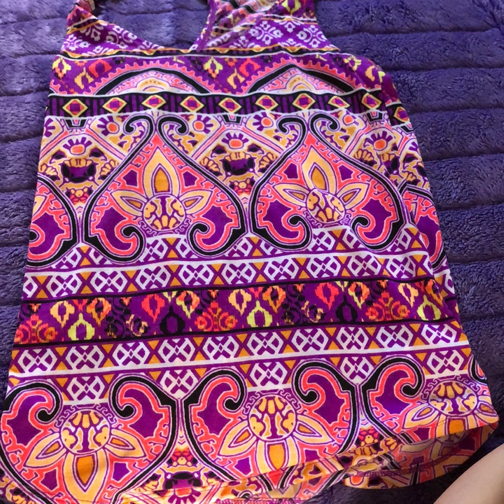 printed tank top
